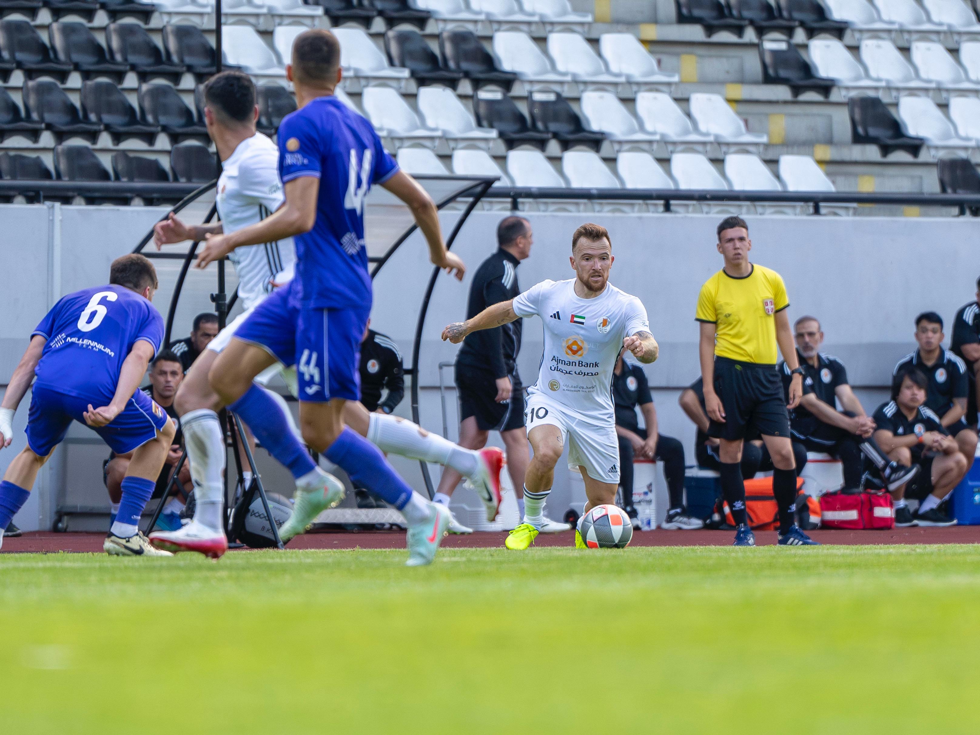 Ajman Defeats Serbian Side Grafičar in First Friendly of Training Camp