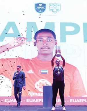 Ajman Mohannad Al Masmari Wins 2023 E-UAE Pro League  Championship